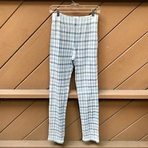 Vintage 80s Norma Kamari High Waist Plaid Pants